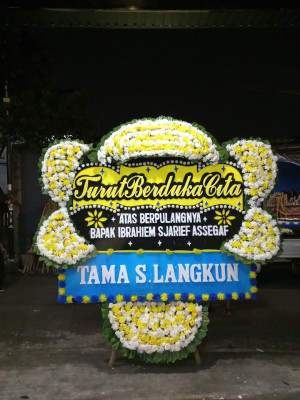 Papan Bunga Duka di Barumun